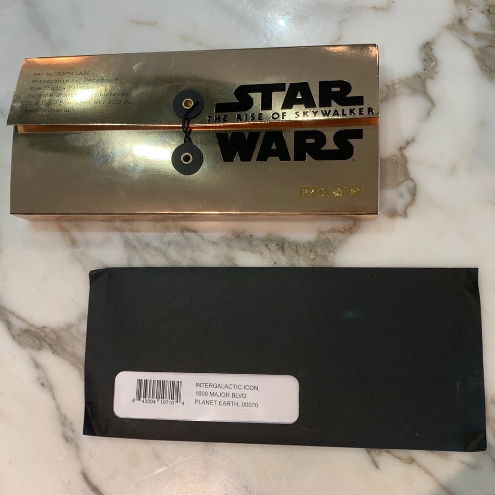 NIB Authentic Pat McGrath Mothership Star Wars Ed